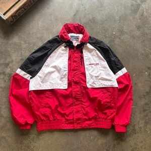 Vintage 90s Skeeter windbreaker Jacket!  Measure 25.5x27